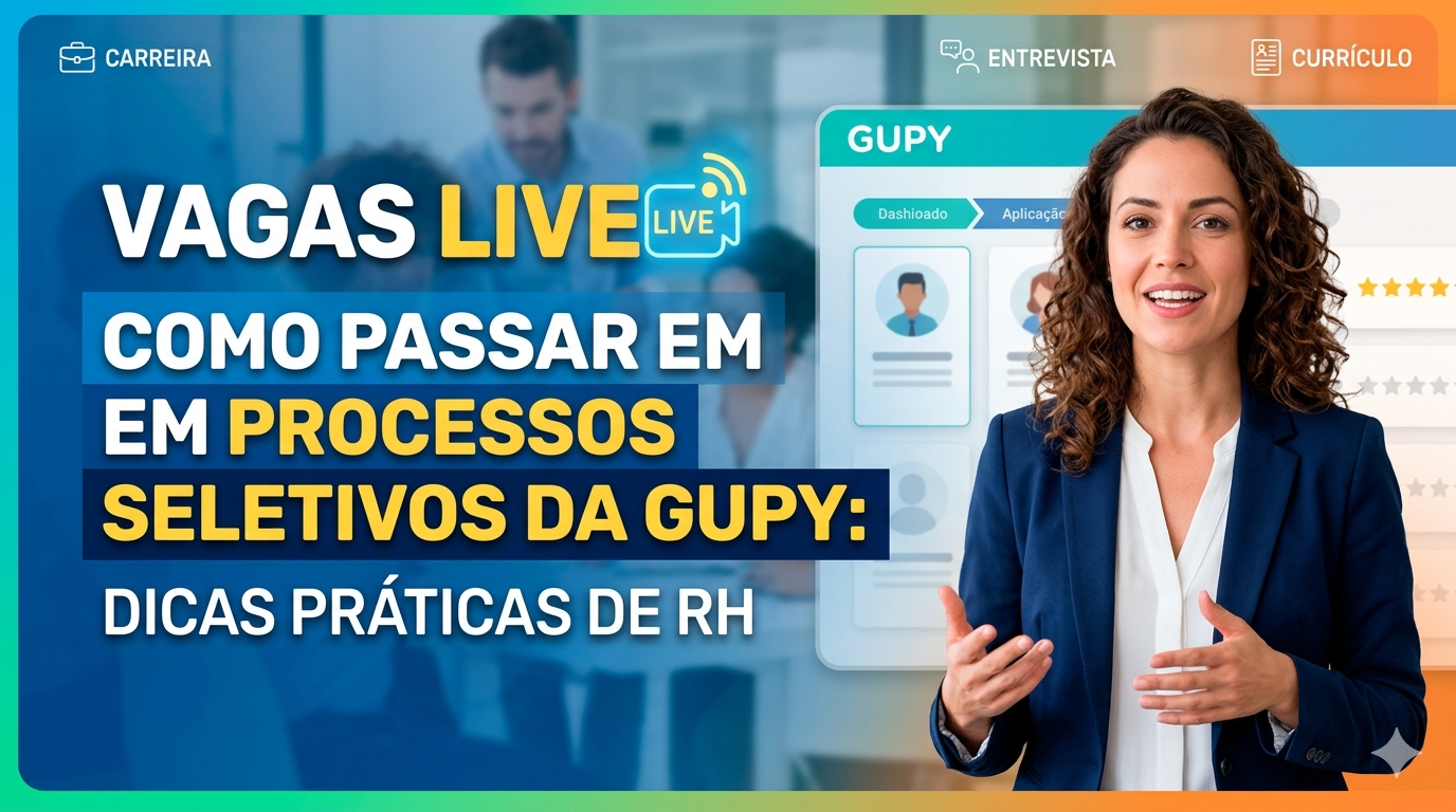 como passar em processos seletivos da Gupy no portal Vagas Live